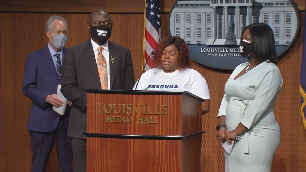 Breonna Taylor settlement announcement - 9-15-20